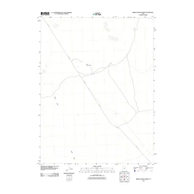2010 Map of Middle Range North, 2010 Print