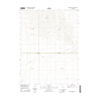 2014 Map of Middle Range South, 2014 Print