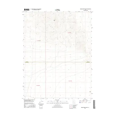 2017 Map of Middle Range South, 2017 Print