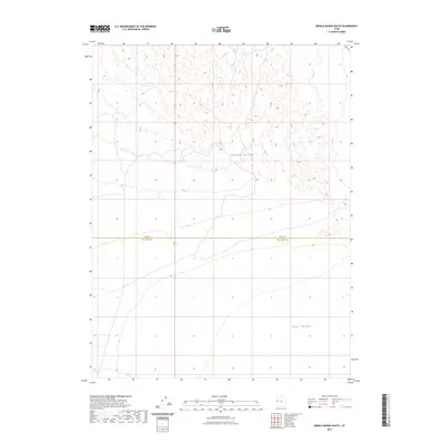 2023 Map of Middle Range South, 2023 Print