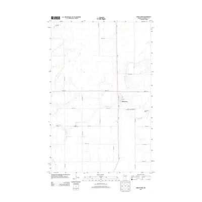 2013 Map of Middle River, 2013 Print