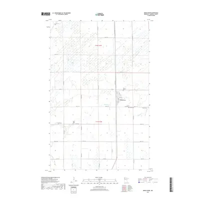 2019 Map of Middle River, 2019 Print