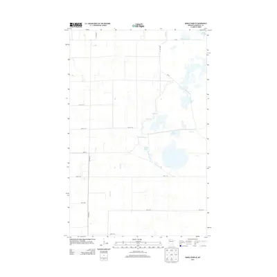 2013 Map of Middle River SE, 2013 Print