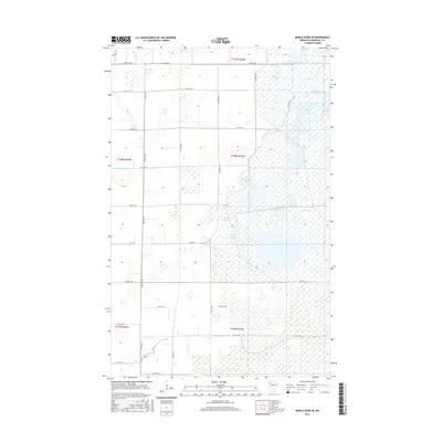 2016 Map of Middle River SE, 2016 Print