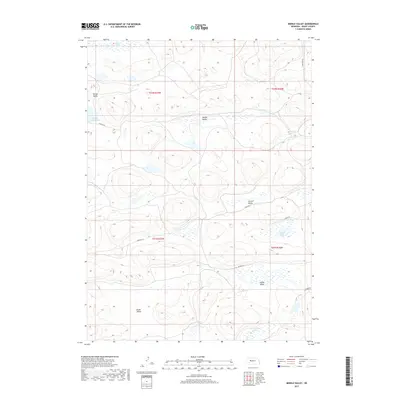2017 Map of Middle Valley, 2017 Print