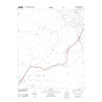 2012 Map of Middle Verde, 2012 Print