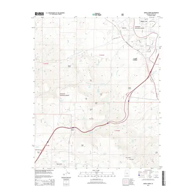 2014 Map of Middle Verde, 2014 Print