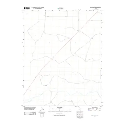 2010 Map of Middle Water, 2010 Print