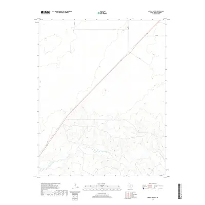2019 Map of Middle Water, 2019 Print