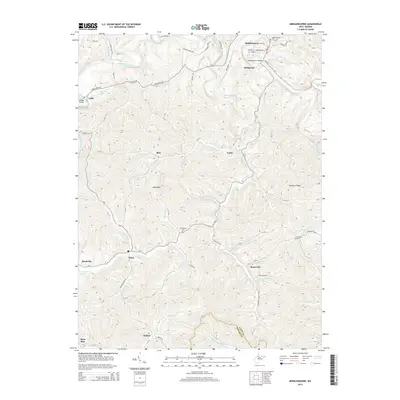 2014 Map of Middlebourne, 2014 Print