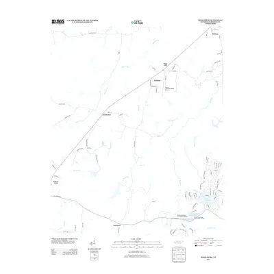 2013 Map of Middleburg, 2013 Print