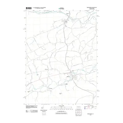 2010 Map of Middleburg, 2010 Print