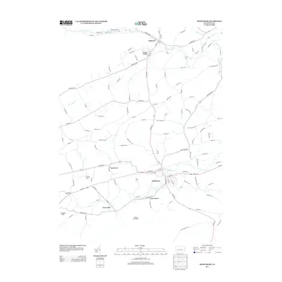 2013 Map of Middleburg, 2013 Print