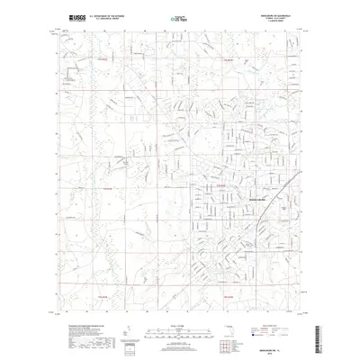 2018 Map of Middleburg SW, 2018 Print