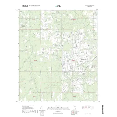 2023 Map of Middleburg SW, 2023 Print