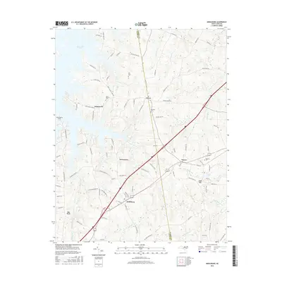 2016 Map of Middleburg, 2016 Print