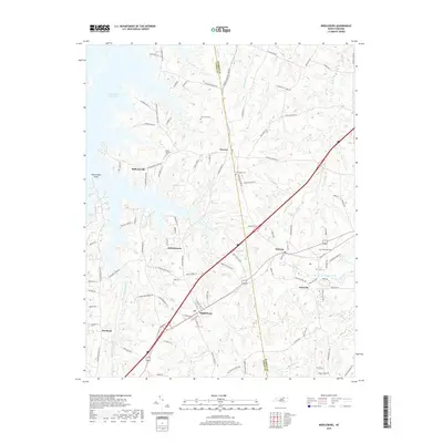 2019 Map of Middleburg, 2019 Print