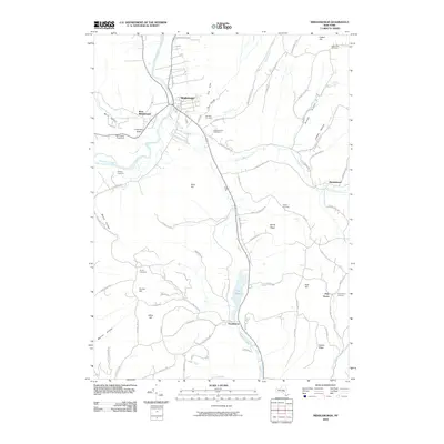 2010 Map of Middleburgh, 2010 Print