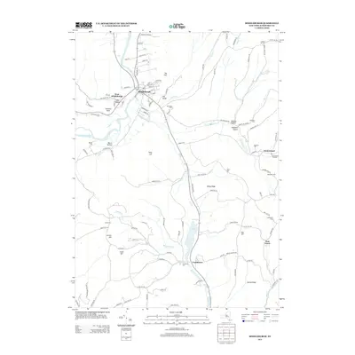2013 Map of Middleburgh, 2013 Print