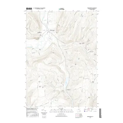 2016 Map of Middleburgh, 2016 Print