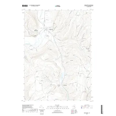 2019 Map of Middleburgh, 2019 Print