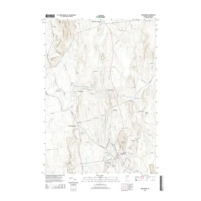 2015 Map of Middlebury, 2015 Print