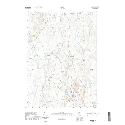 2021 Map of Middlebury, 2021 Print