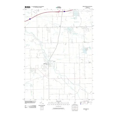 2010 Map of Middlebury, 2010 Print