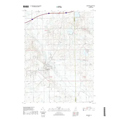 2019 Map of Middlebury, 2019 Print