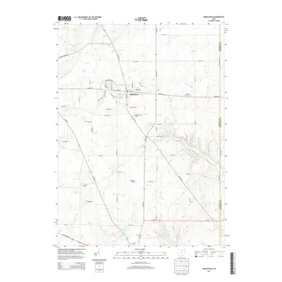 2013 Map of Middlefield, 2013 Print
