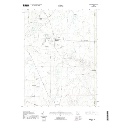 2019 Map of Middlefield, 2019 Print