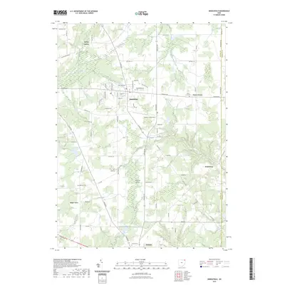 2023 Map of Middlefield, 2023 Print