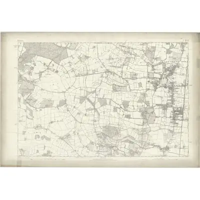 1866 Map of Middlesex II, 1868 Print