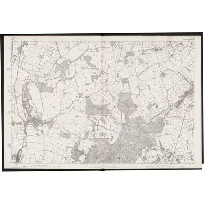 1866 Map of Middlesex III, 1880 Print
