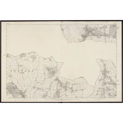 1863 Map of Middlesex VI, 1868 Print