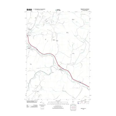 2012 Map of Middlesex, 2012 Print