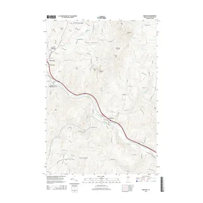 2015 Map of Middlesex, 2015 Print