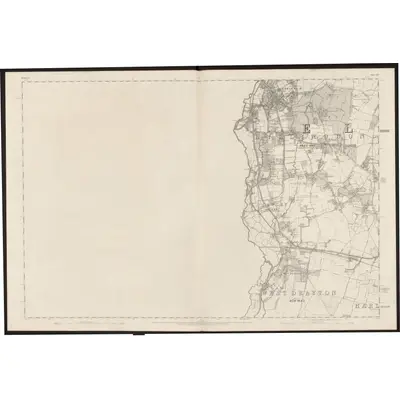 1864 Map of Middlesex XIV, 1868 Print