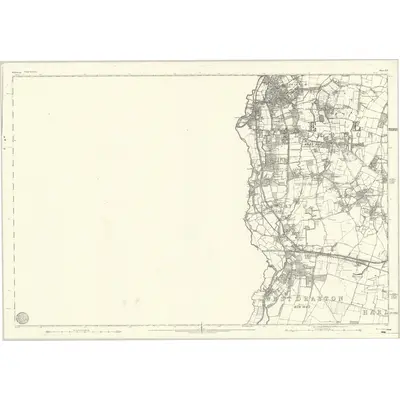 1864 Map of Middlesex XIV, 1868 Print