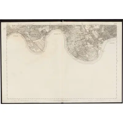 1865 Map of Middlesex XXI, 1873 Print
