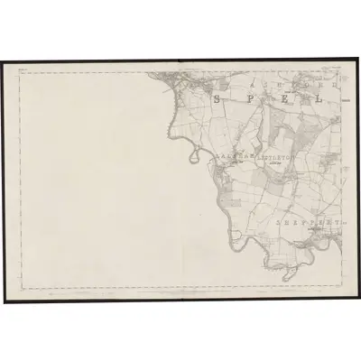 1864 Map of Middlesex XXIV, 1869 Print