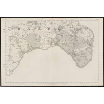 1864 Map of Middlesex XXV, 1869 Print