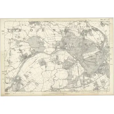 1864 Map of Middlesex XXV, 1869 Print