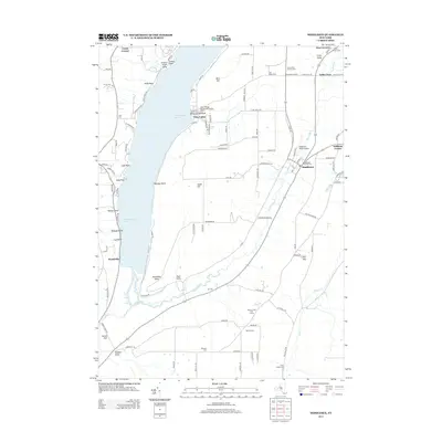 2013 Map of Middlesex, 2013 Print