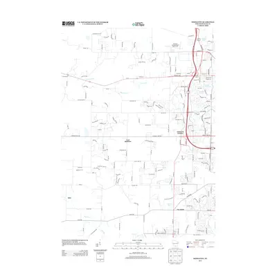 2013 Map of Middleton, 2013 Print