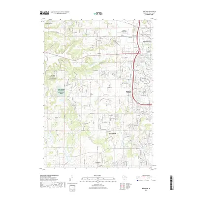 2018 Map of Middleton, 2018 Print