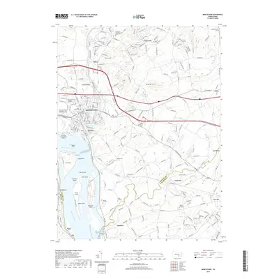 2019 Map of Middletown, 2019 Print