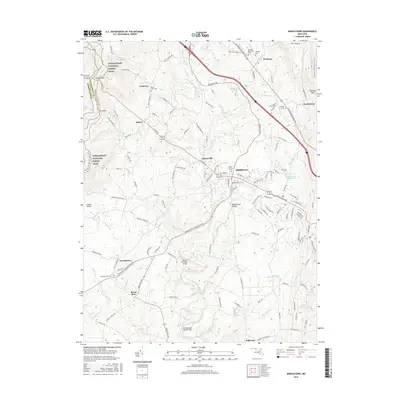 2016 Map of Middletown, 2016 Print