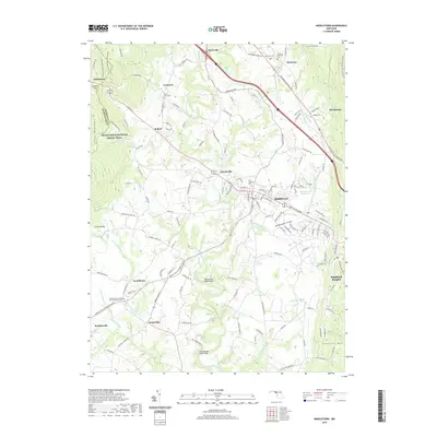2019 Map of Middletown, 2019 Print
