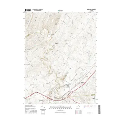 2016 Map of Middletown, 2016 Print